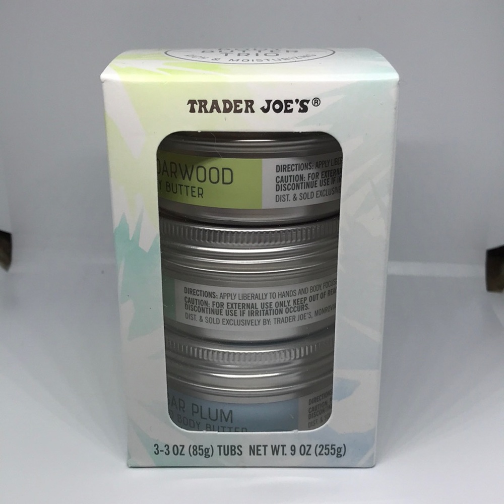 COPY - Trader Joe’s Body Butter Trio (never opened)